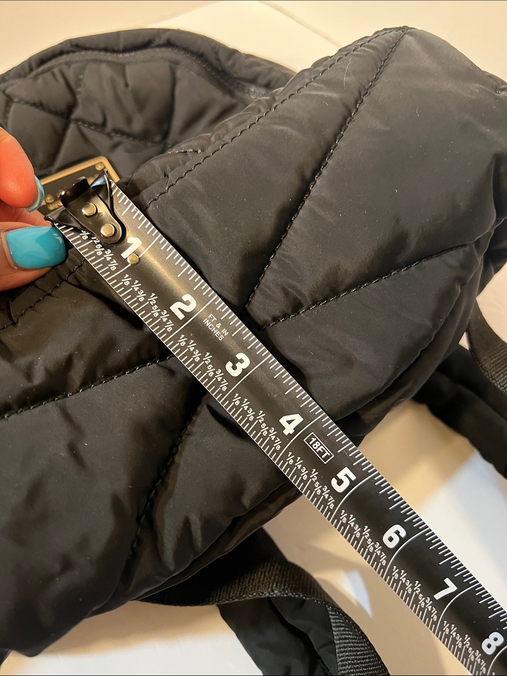 Marc Jacobs Black Quilted Backpack - Picture 14 of 15